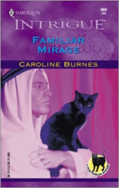 Book cover for "Familiar Mirage" by Caroline Burnes