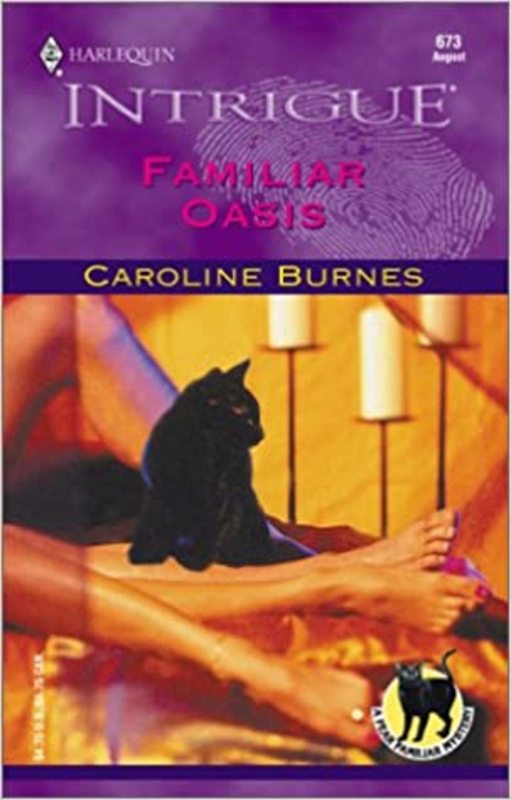 Book cover for "Familiar Oasis" by Caroline Burnes