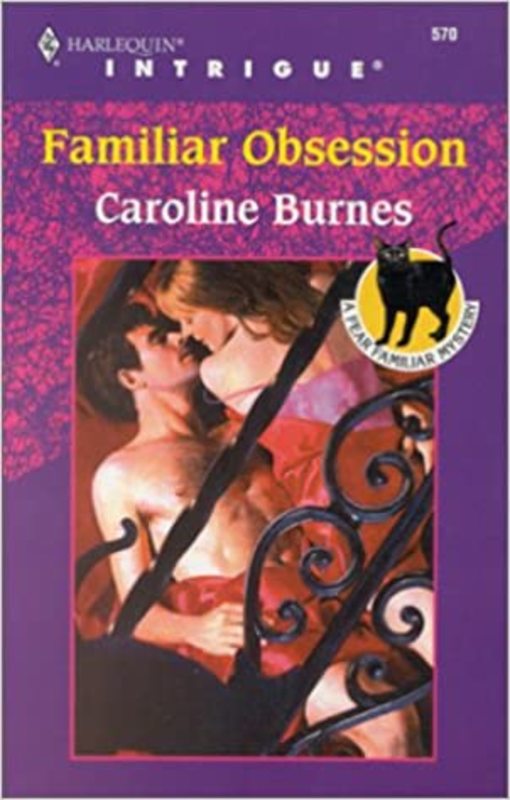 Book cover for "Familiar Obsession" by Caroline Burnes