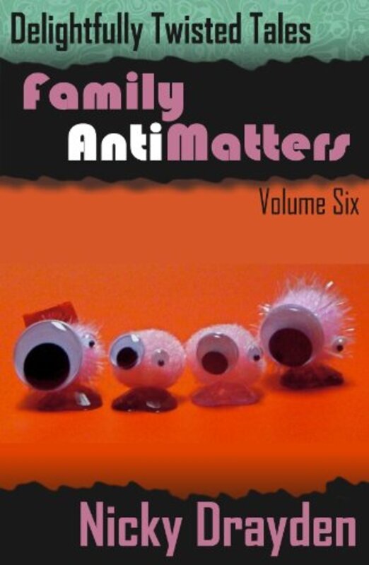 Book cover for "Family Antimatters" by Nicky Drayden