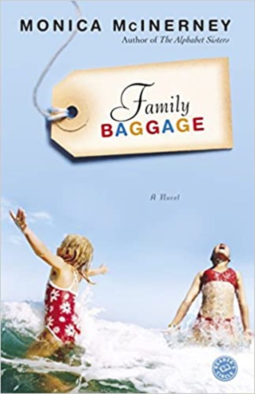Book cover for "Family Baggage" by Monica McInerney