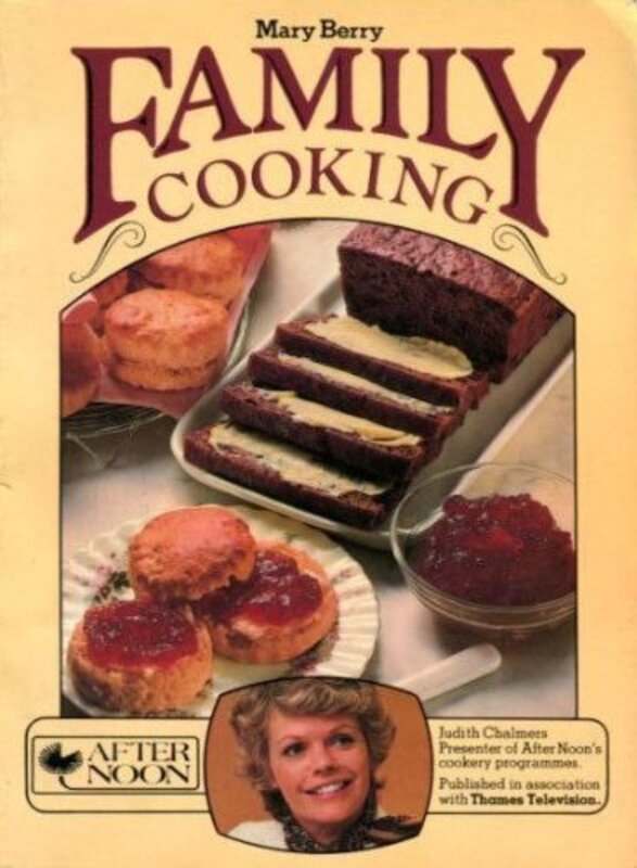 Book cover for "Family Cooking" by Mary Berry