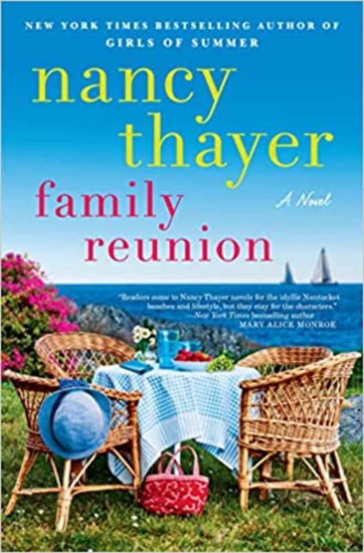 Book cover for "Family Reunion" by Nancy Thayer