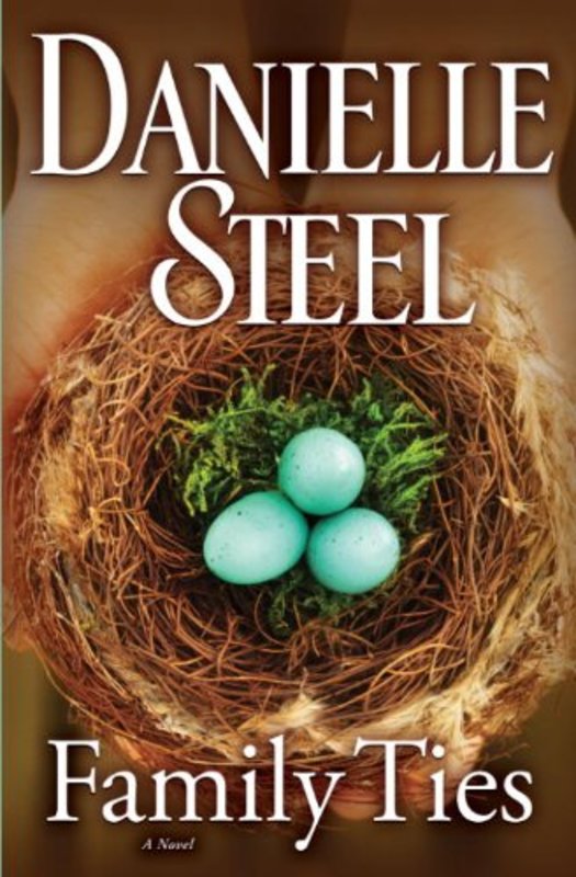 Book cover for "Family Ties" by Danielle Steel