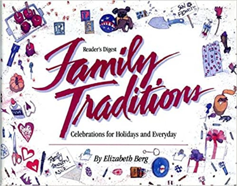 Book cover for "Family Traditions" by Elizabeth Berg