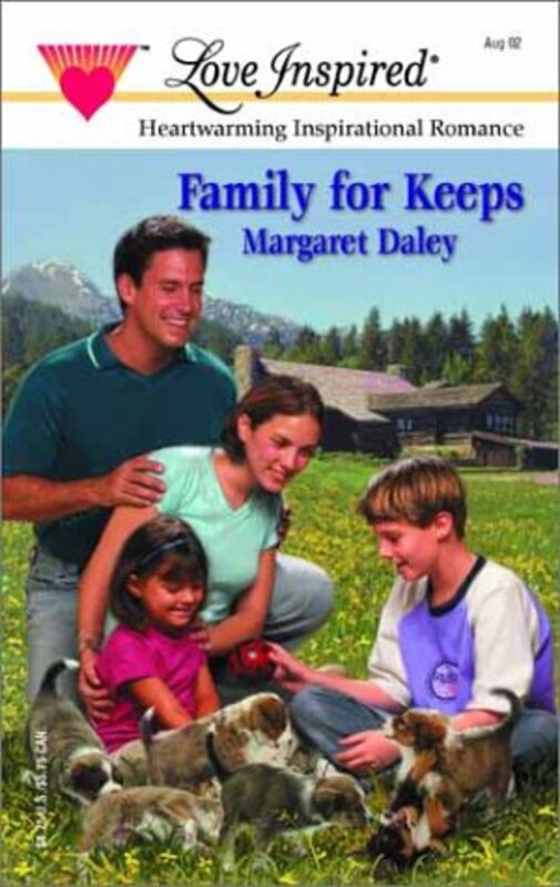 Book cover for "Family for Keeps" by Margaret Daley
