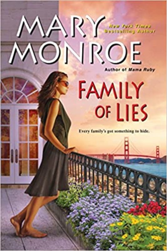 Book cover for "Family of Lies" by Mary Monroe