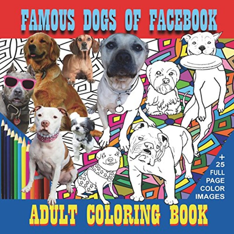 Book cover for "Famous Dogs of Facebook" by Neal Wooten