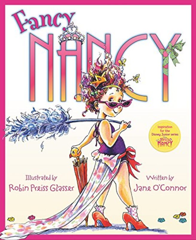 Book cover for "Fancy Nancy" by Jane O’Connor