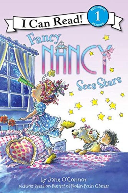 Book cover for "Fancy Nancy Sees Stars" by Jane O’Connor