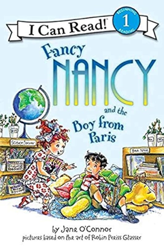Book cover for "Fancy Nancy and the Boy from Paris" by Jane O’Connor