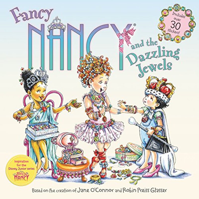 Book cover for "Fancy Nancy and the Dazzling Jewels" by Jane O’Connor