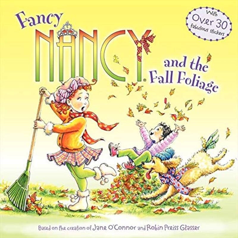 Book cover for "Fancy Nancy and the Fall Foliage" by Jane O’Connor