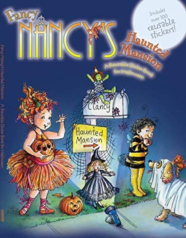Book cover for "Fancy Nancy's Haunted Mansion" by Jane O’Connor