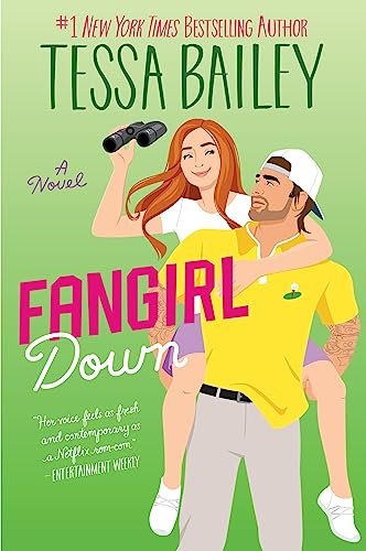 Book cover for "Fangirl Down" by Tessa Bailey