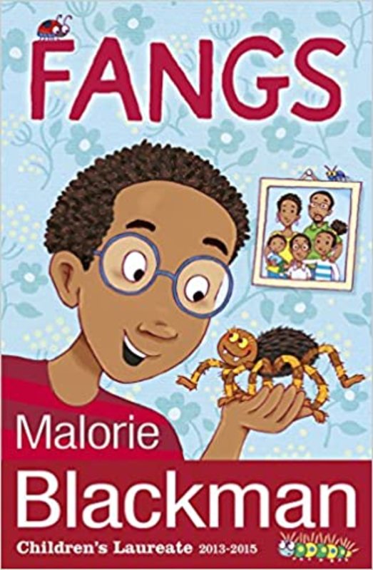 Book cover for "Fangs" by Malorie Blackman