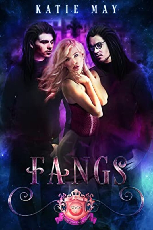 Book cover for "Fangs" by Katie May