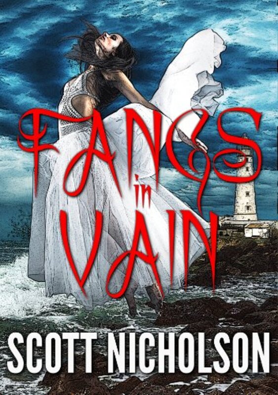 Book cover for "Fangs In Vain" by Scott Nicholson