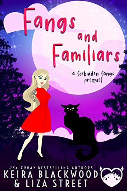 Book cover for "Fangs and Familiars" by Liza Street