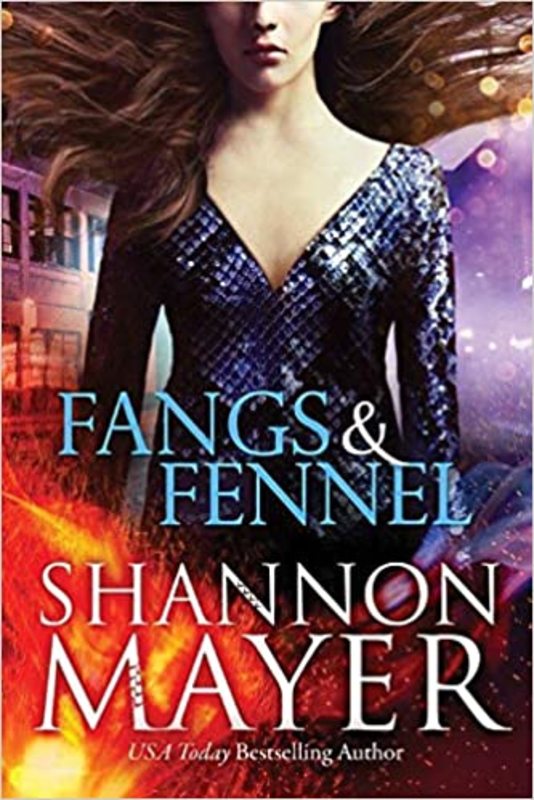 Book cover for "Fangs and Fennel" by Shannon Mayer