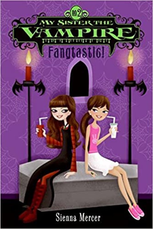Book cover for "Fangtastic!" by Sienna Mercer