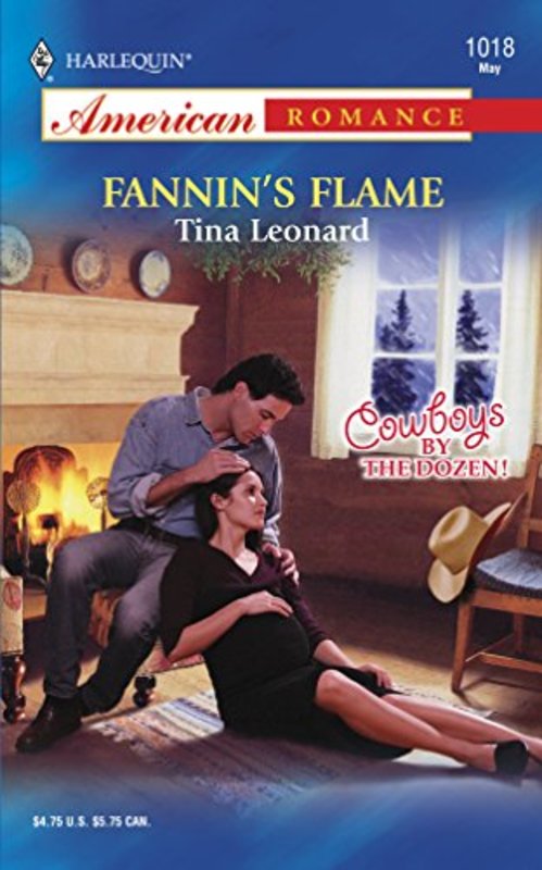 Book cover for "Fannin's Flame" by Tina Leonard