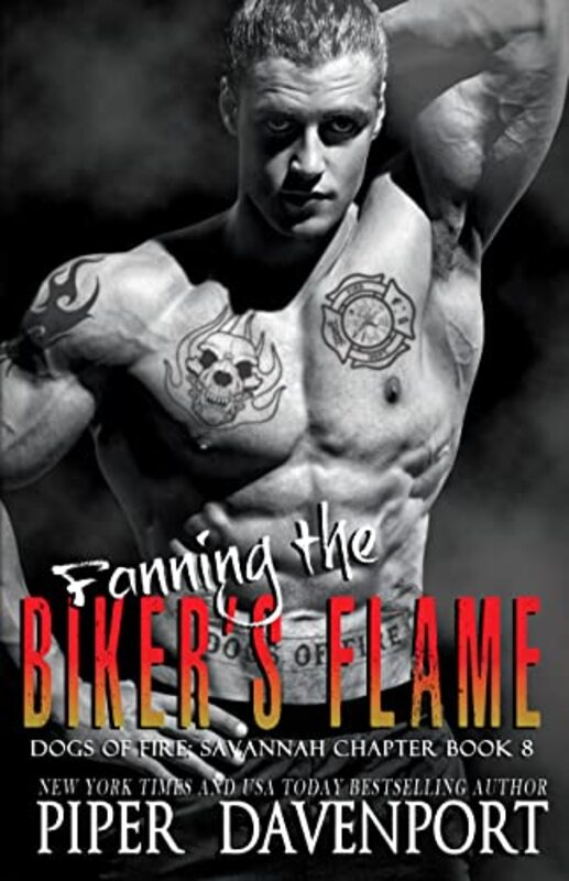 Book cover for "Fanning the Biker's Flame" by Piper Davenport