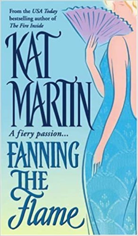Book cover for "Fanning the Flame" by Kat Martin