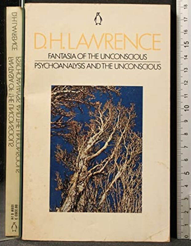 Book cover for "Fantasia of the Unconscious and Psychoanalysis and the Unconscious" by DH Lawrence