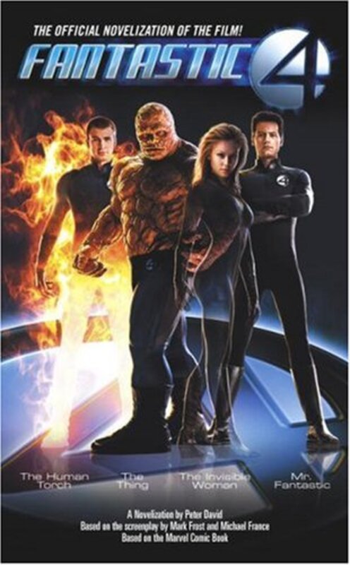 Book cover for "Fantastic Four" by Peter David
