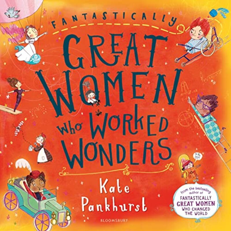 Book cover for "Fantastically Great Women Who Worked Wonders" by Kate Pankhurst