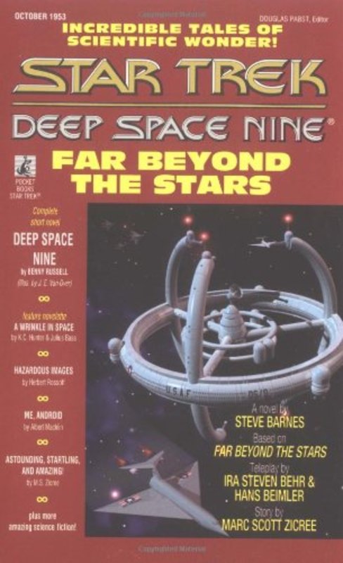 Book cover for "Far Beyond the Stars" by Various