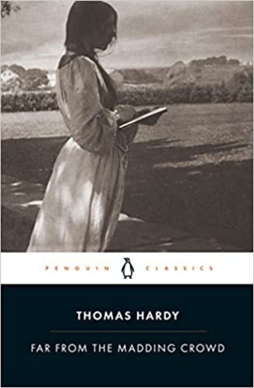 Book cover for "Far From the Madding Crowd" by Thomas Hardy