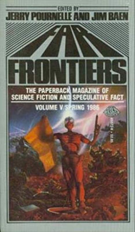Book cover for "Far Frontiers 5" by Jerry Pournelle