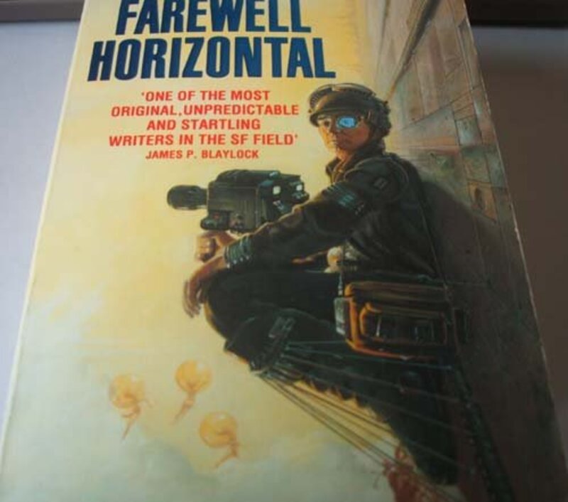 Book cover for "Farewell Horizontal" by KW Jeter
