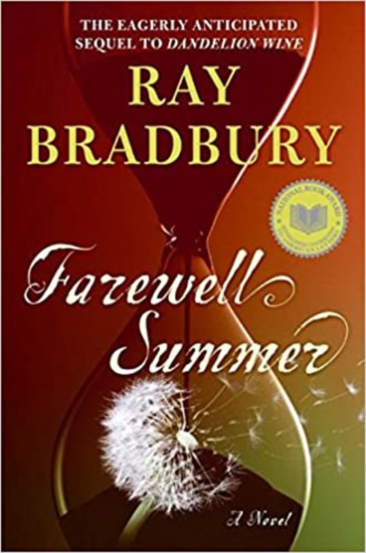 Book cover for "Farewell Summer" by Ray Bradbury