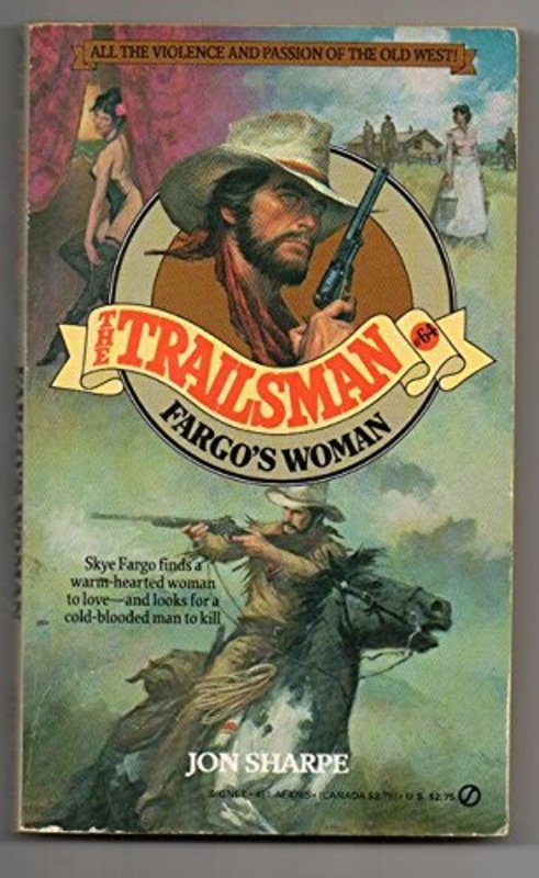 Book cover for "Fargo's Woman" by Jon Sharpe