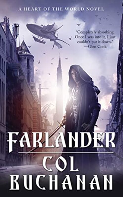 Book cover for "Farlander" by Col Buchanan