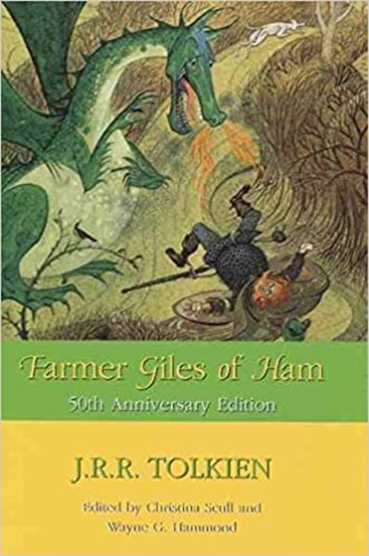 Book cover for "Farmer Giles of Ham" by J. R. R. Tolkien