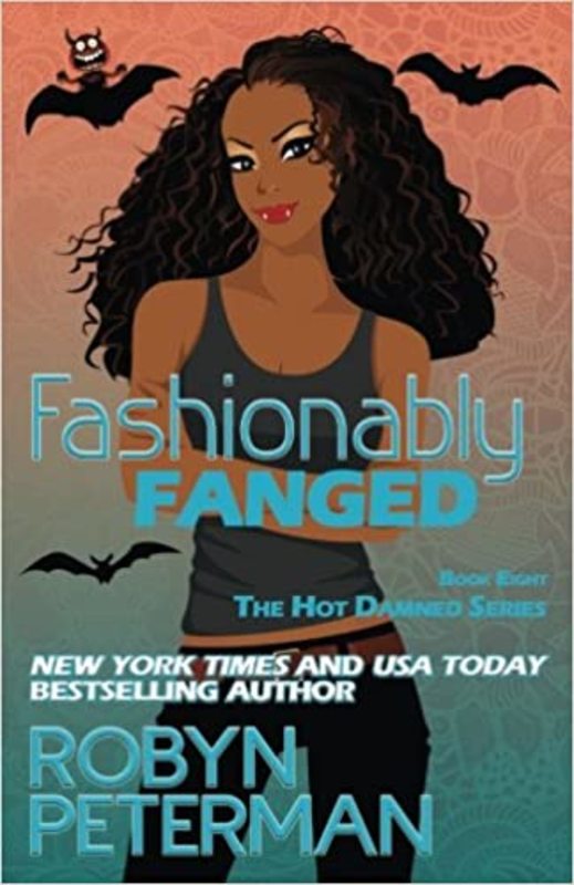 Book cover for "Fashionably Fanged" by Robyn Peterman