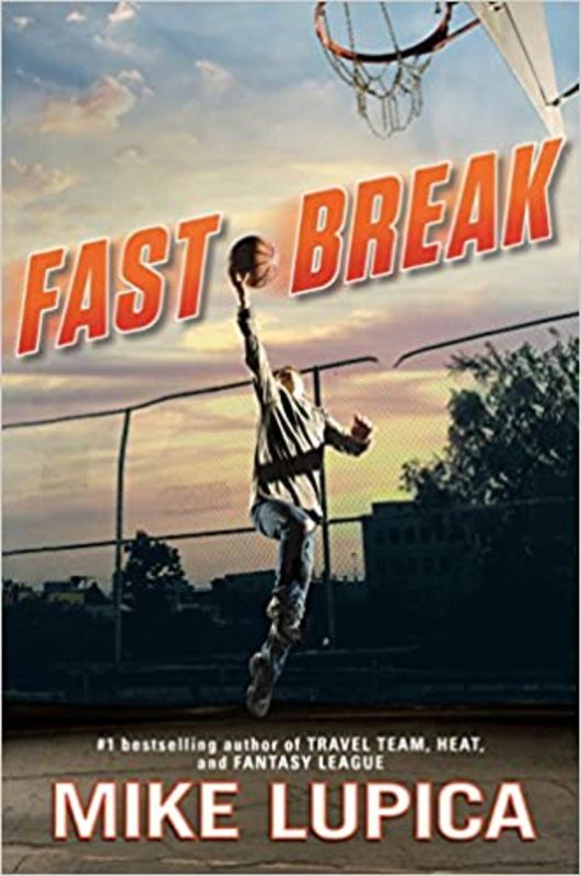 Book cover for "Fast Break" by Mike Lupica