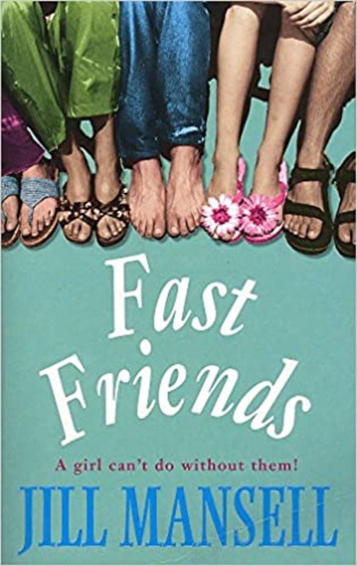 Book cover for "Fast Friends" by Jill Mansell