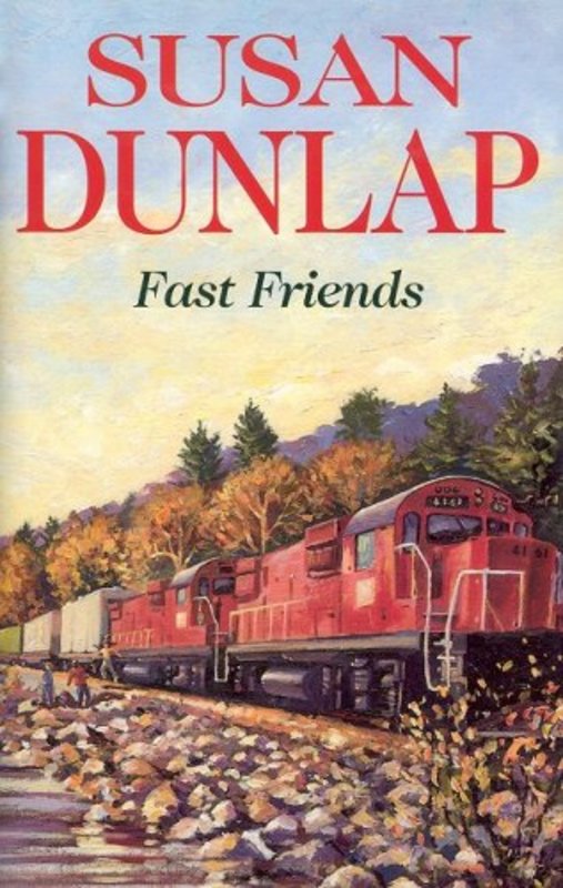 Book cover for "Fast Friends" by Susan Dunlap