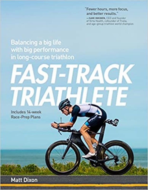 Book cover for "Fast-Track Triathlete" by Matt Dixon