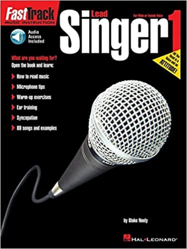 Book cover for "FastTrack Lead Singer Method" by Blake Neely