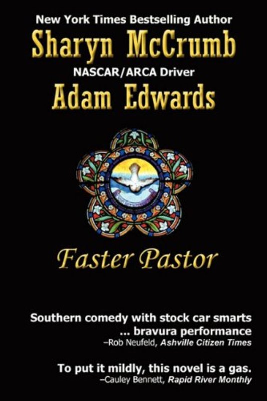 Book cover for "Faster Pastor" by Sharyn McCrumb