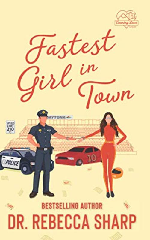 Book cover for "Fastest Girl in Town" by Dr Rebecca Sharp