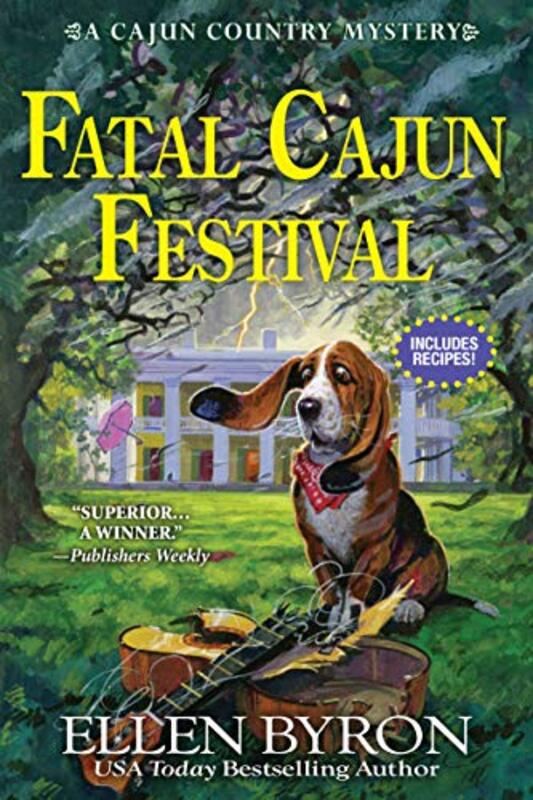 Book cover for "Fatal Cajun Festival" by Ellen Byron