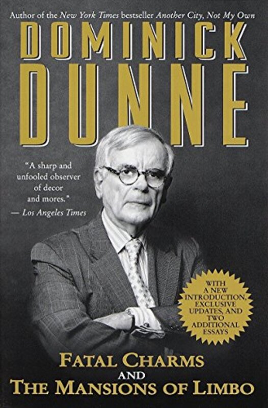 Book cover for "Fatal Charms and Other Tales of Today" by Dominick Dunne