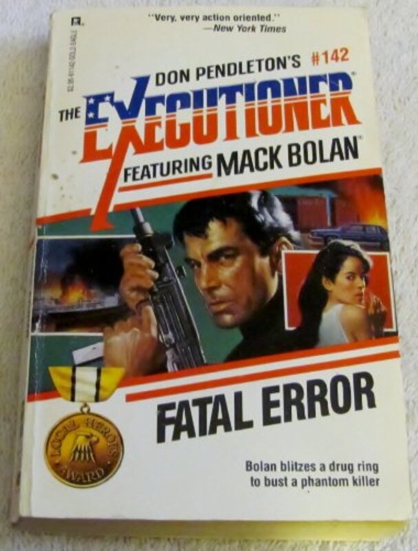 Book cover for "Fatal Error" by Don Pendleton